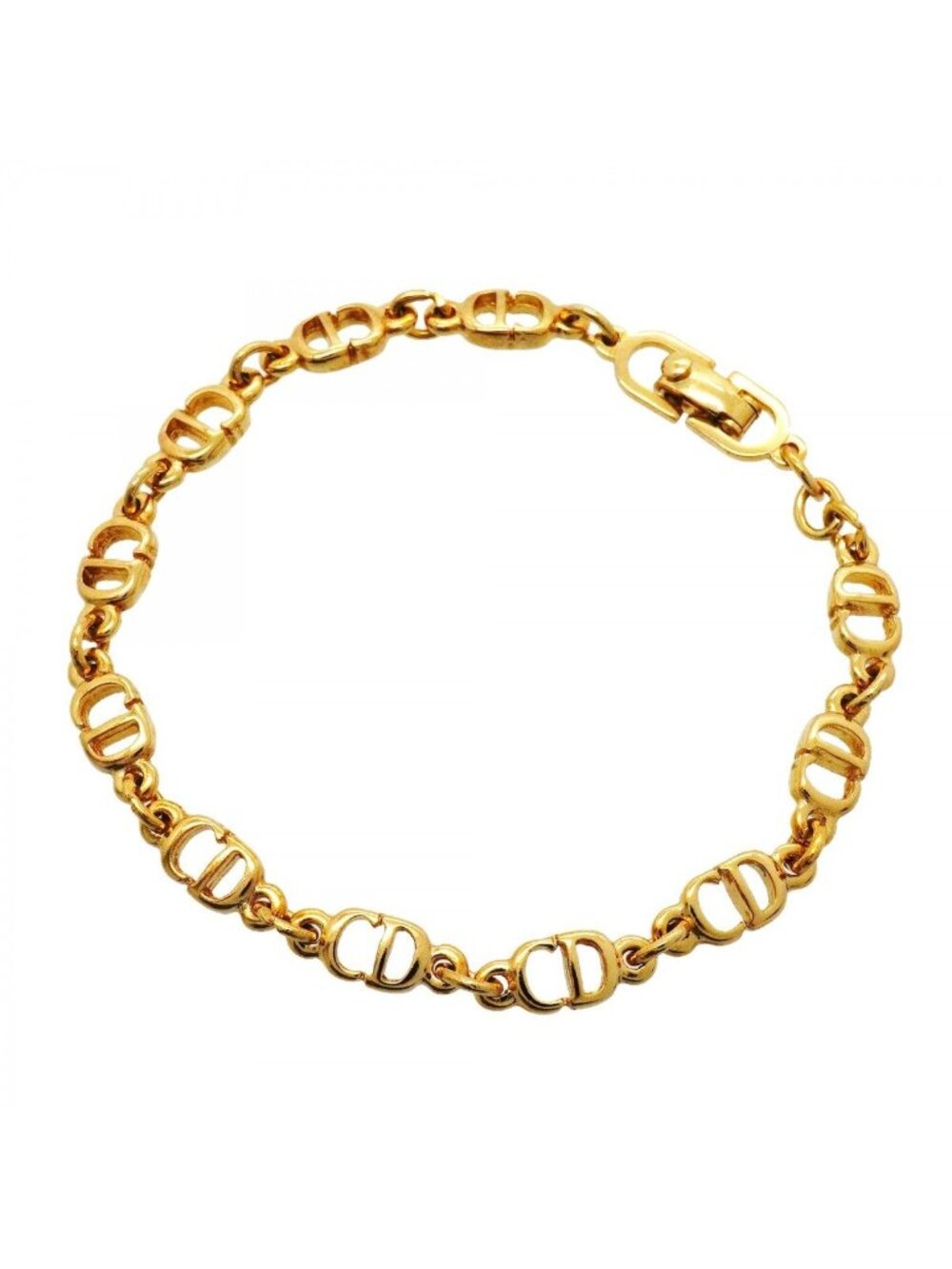 Dior Bracelet CD Logo Gold Plated